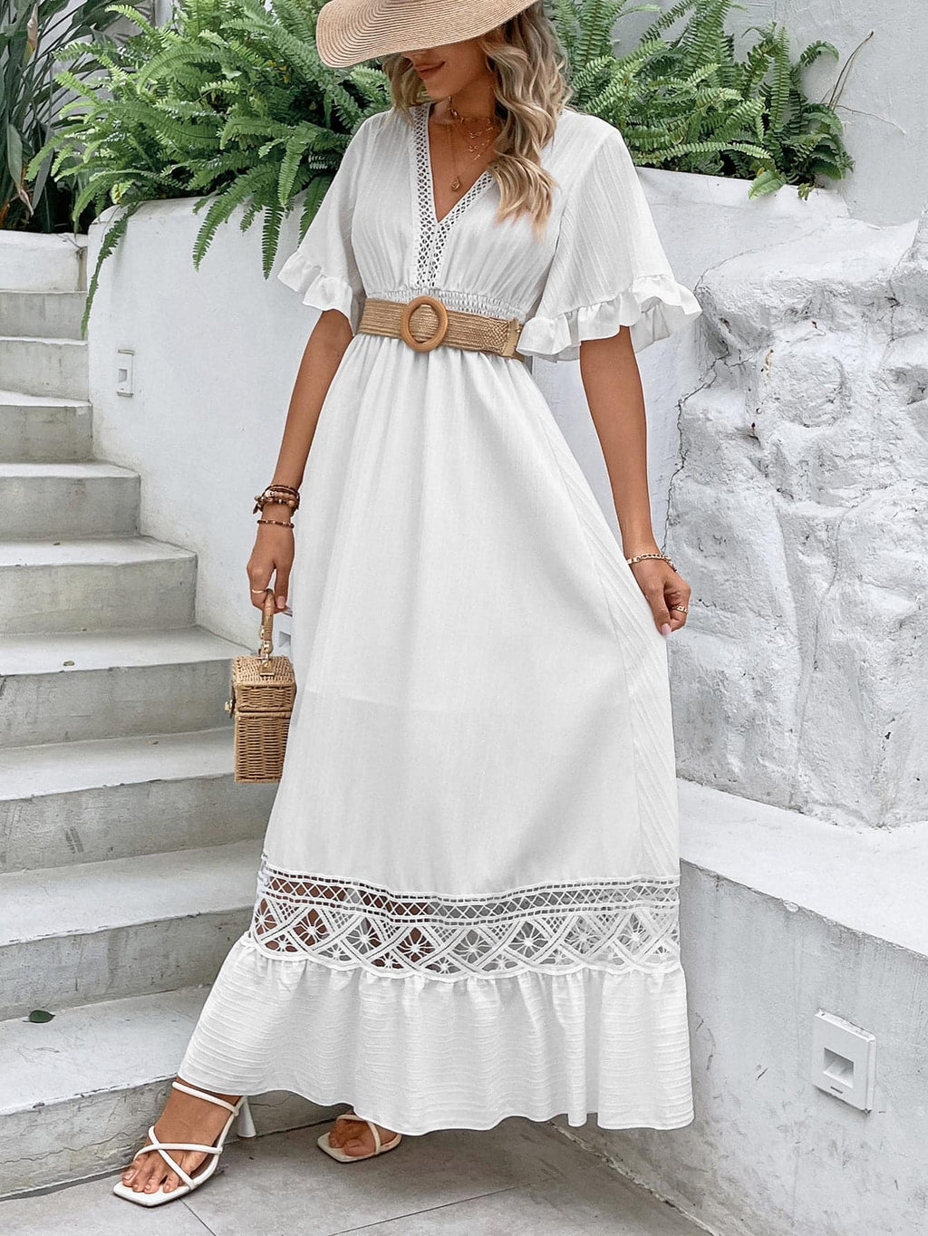 Flowy Fall Wedding Guest Dress