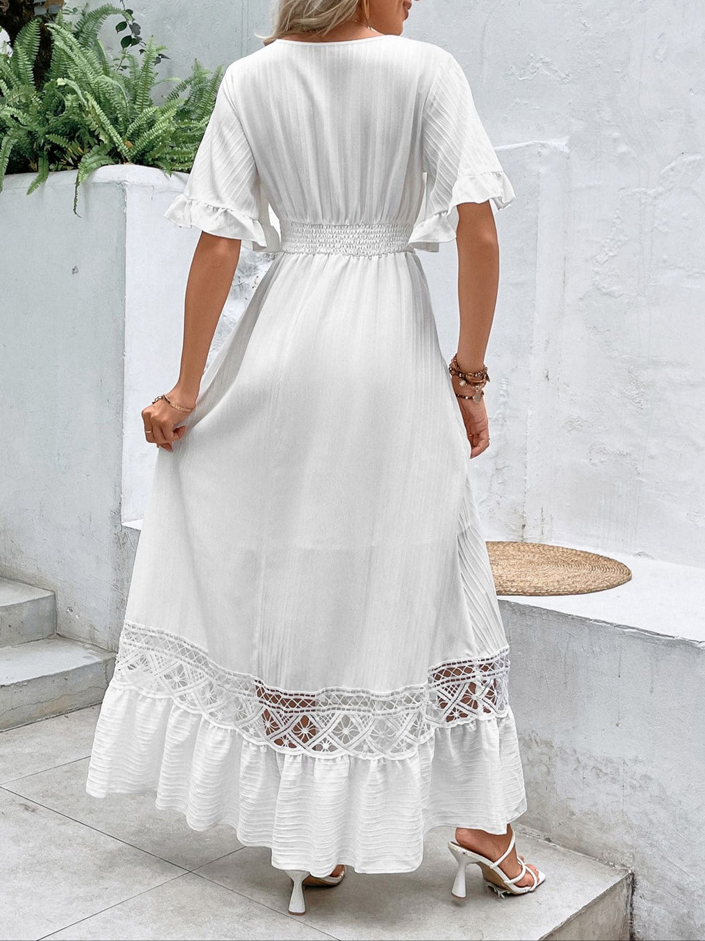 Flowy Fall Wedding Guest Dress