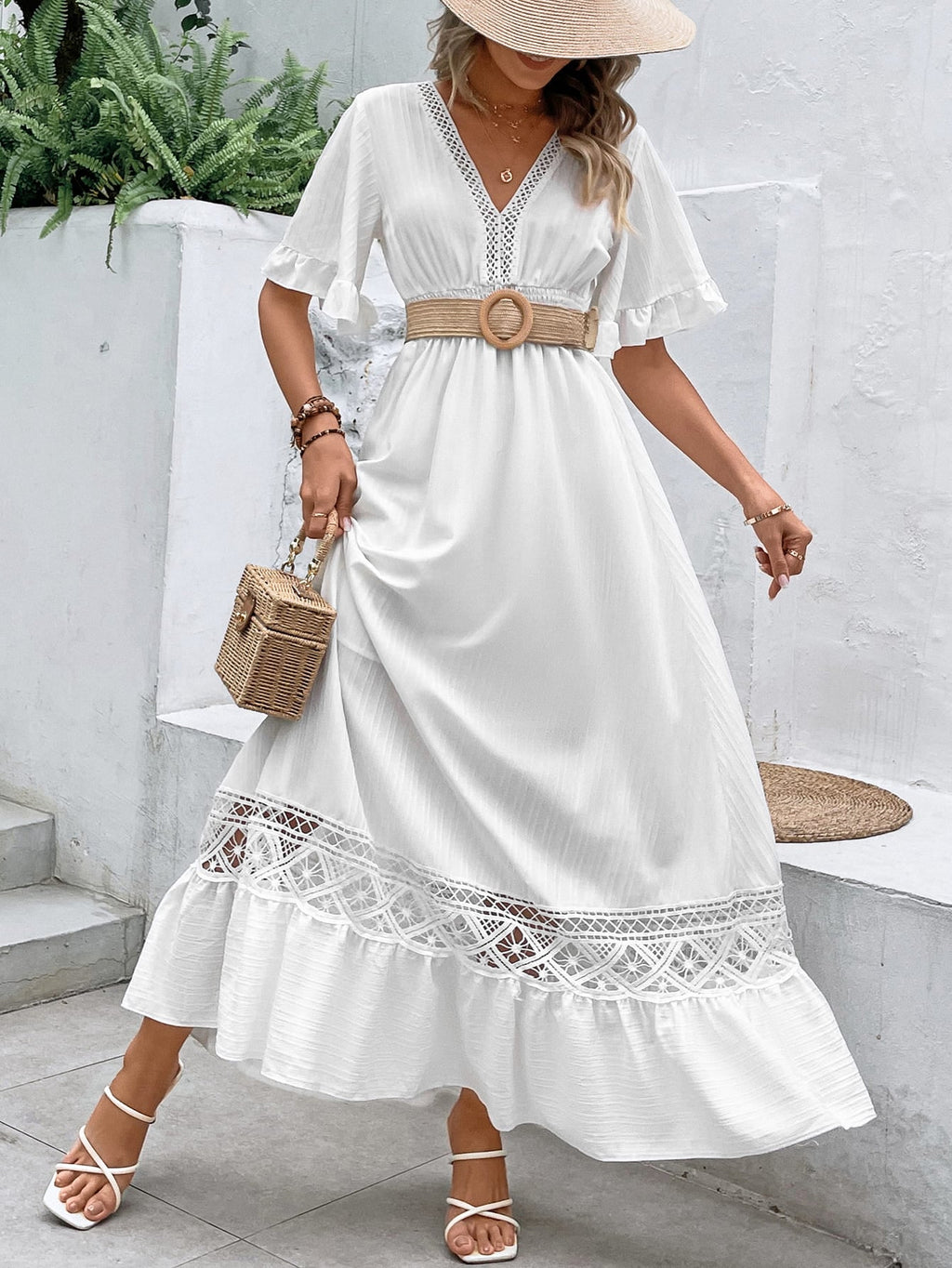 Flowy Fall Wedding Guest Dress