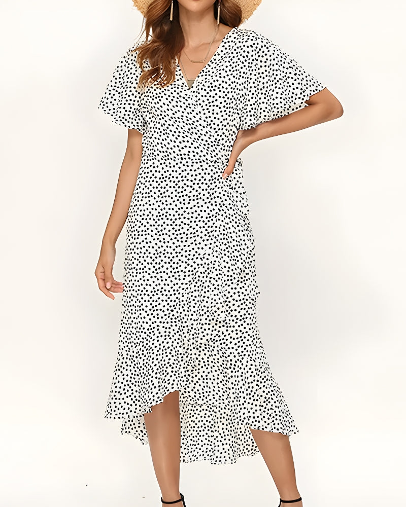 Midi Plus Size Boho Dress
