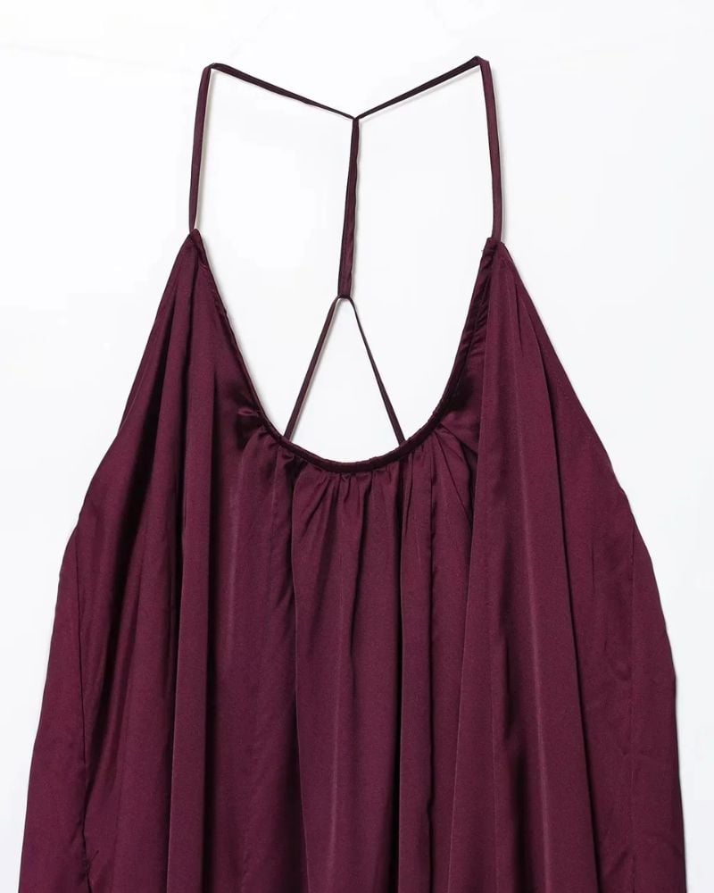 Flowy Halter Maxi Dress