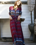 Hippie White Boho Dress