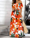 Tiered Ruffle Dress