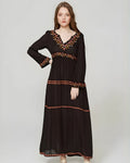 Cotton Boho Maxi Dress