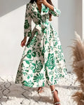 White Flowy Maxi Dress