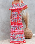 Floral Tiered Dress