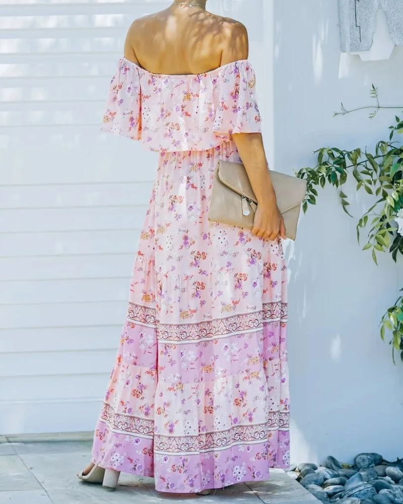 Floral Tiered Dress