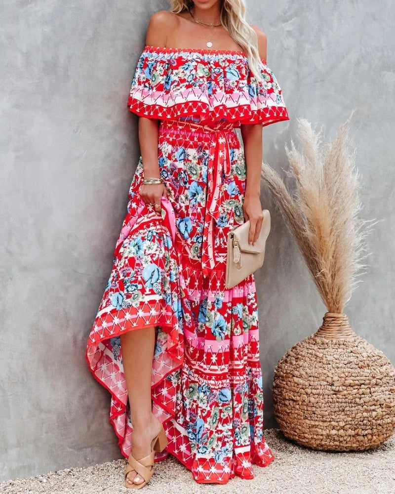 Floral Tiered Dress