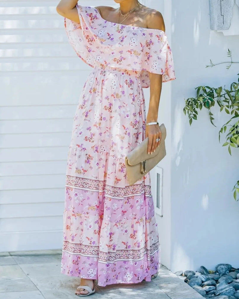 Floral Tiered Dress