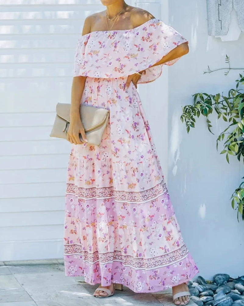 Floral Tiered Dress