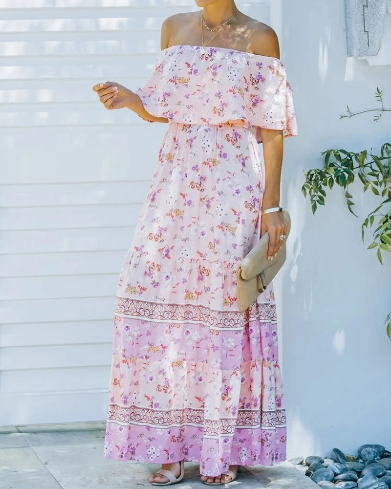Floral Tiered Dress