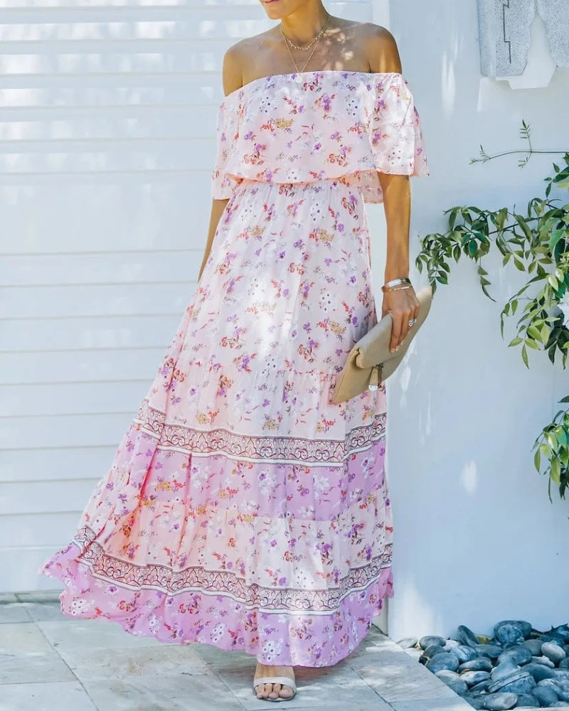 Floral Tiered Dress