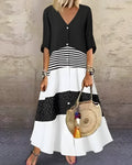 Black Flowy Maxi Dress