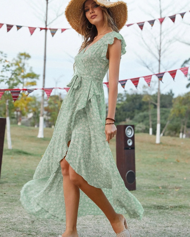Long Flowy Casual Dress