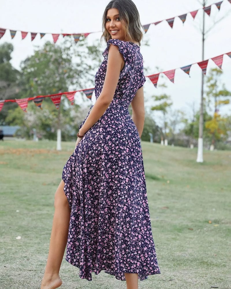 Long Flowy Casual Dress