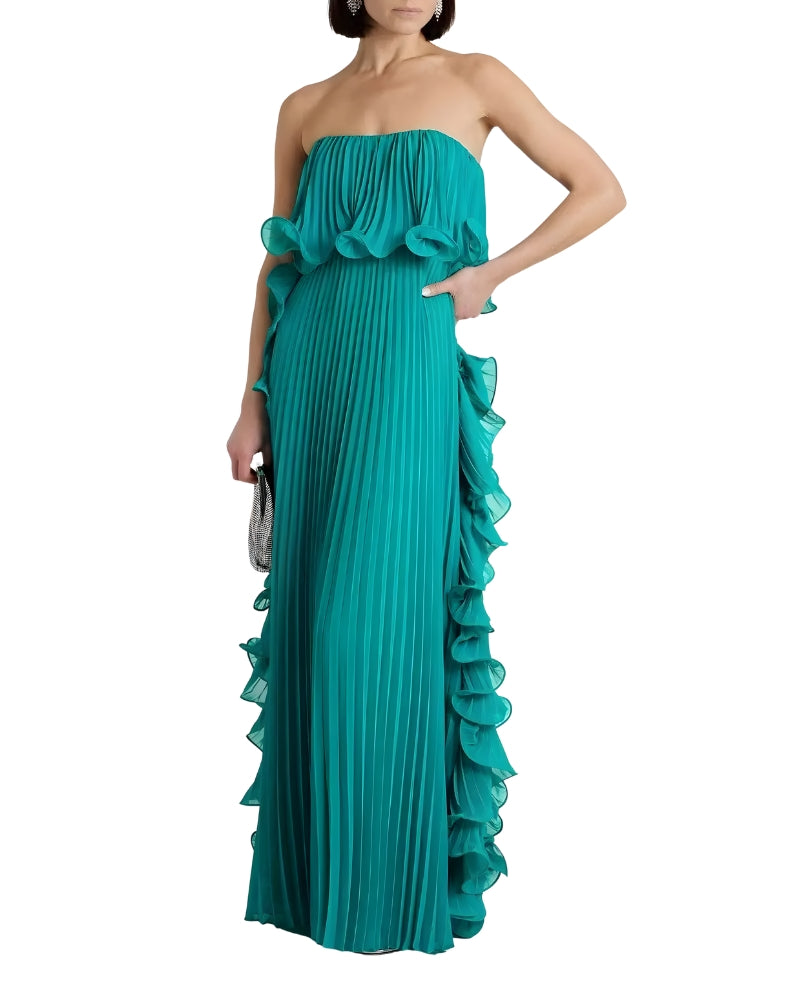 Strapless Flowy Dress
