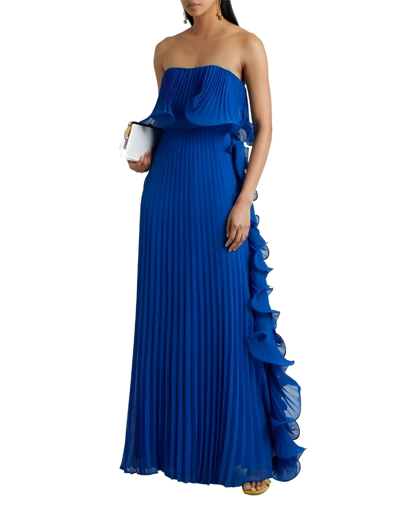 Strapless Flowy Dress