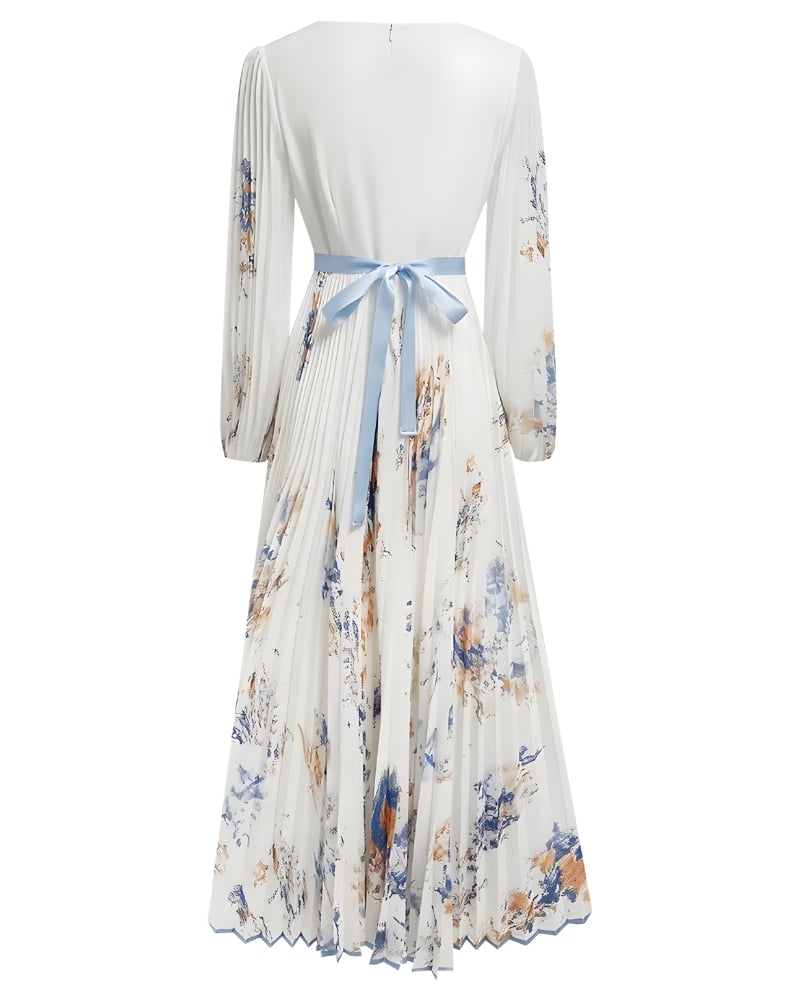 Long Sleeve Long Flowy Dress
