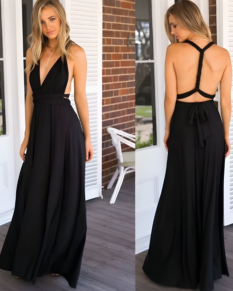 Bohemian Prom Gown