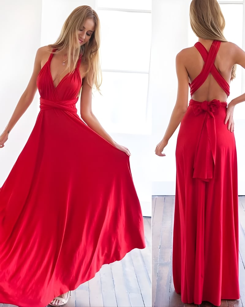 Bohemian Prom Gown