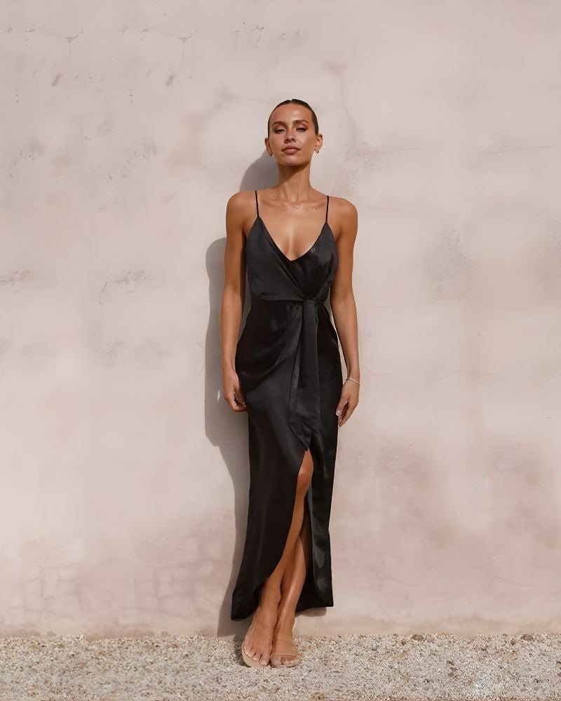 Black Hippie Dress
