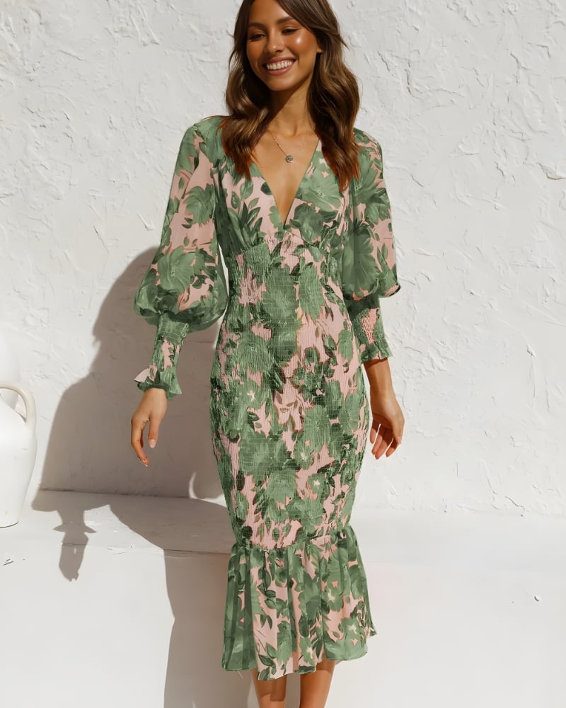 Boho Wedding Guest Dress Fall