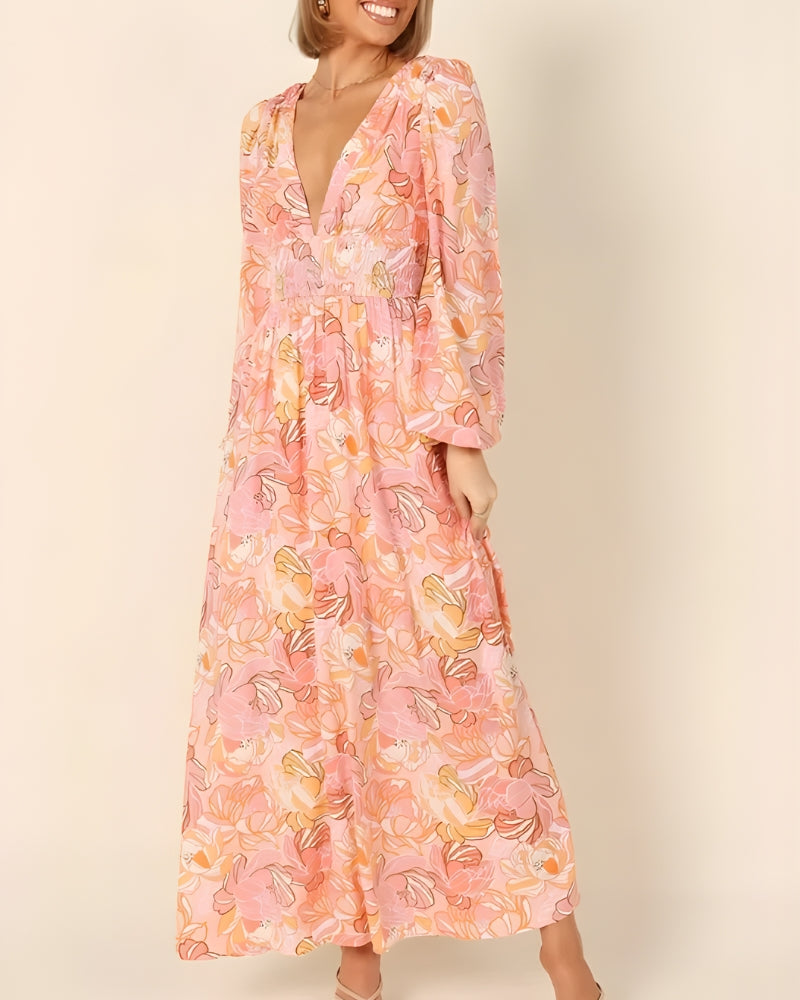 Casual Boho Maxi Dress