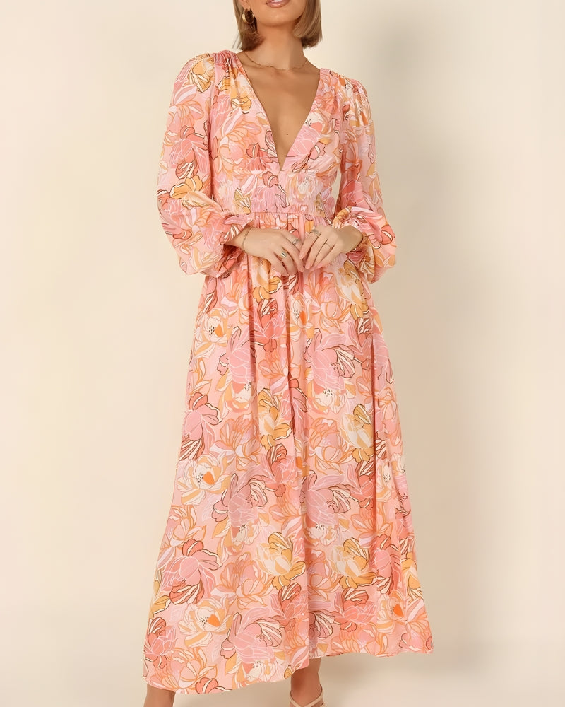 Casual Boho Maxi Dress