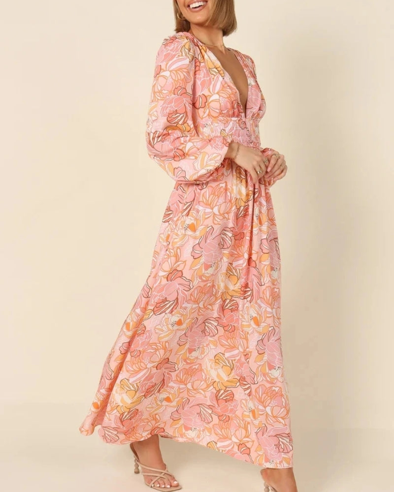 Casual Boho Maxi Dress