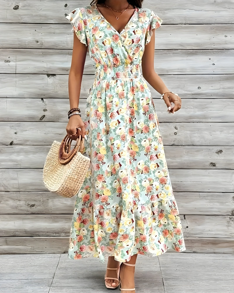 Tiered Wedding Guest Dress