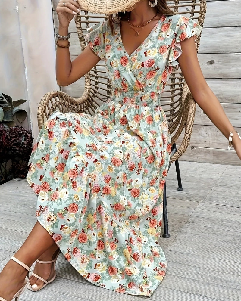 Tiered Wedding Guest Dress