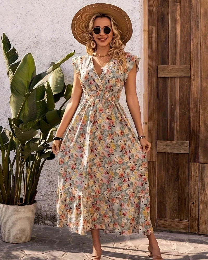 Tiered Wedding Guest Dress