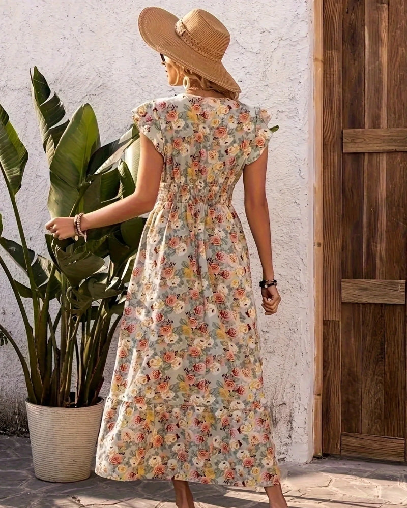 Tiered Wedding Guest Dress
