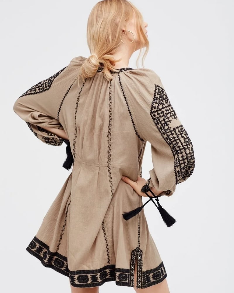 Black Folk Dress