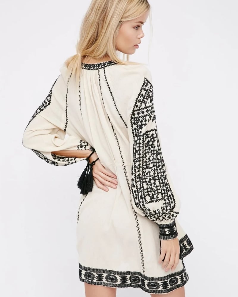 Black Folk Dress
