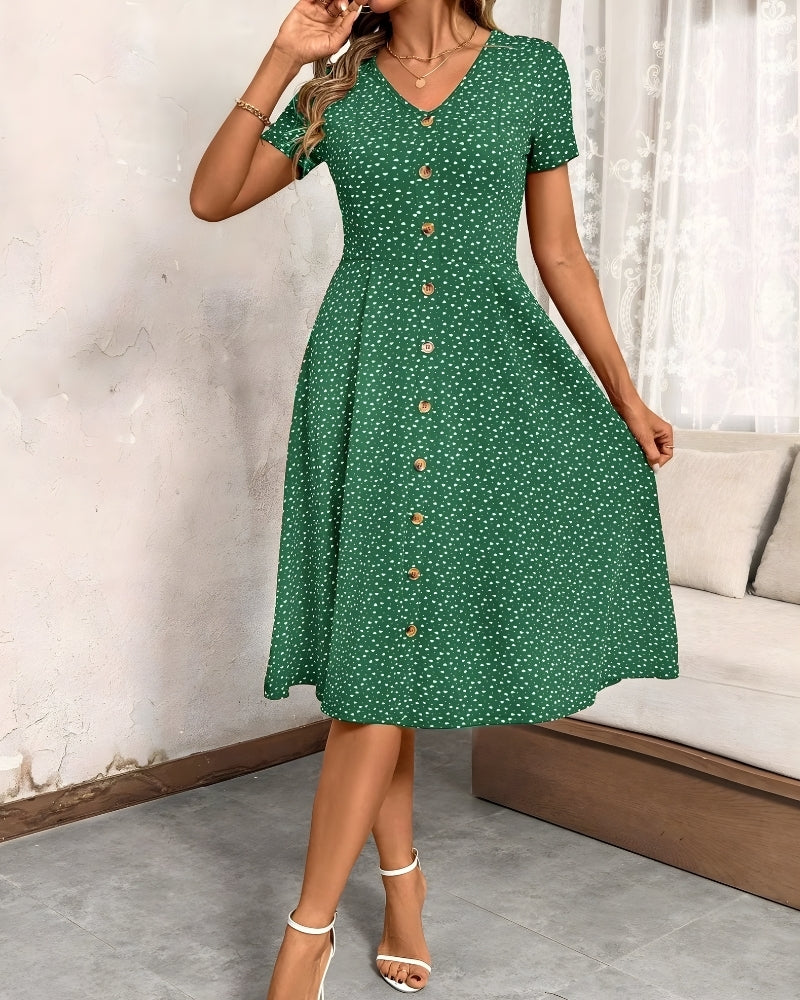 Flowy Midi Dress for Wedding