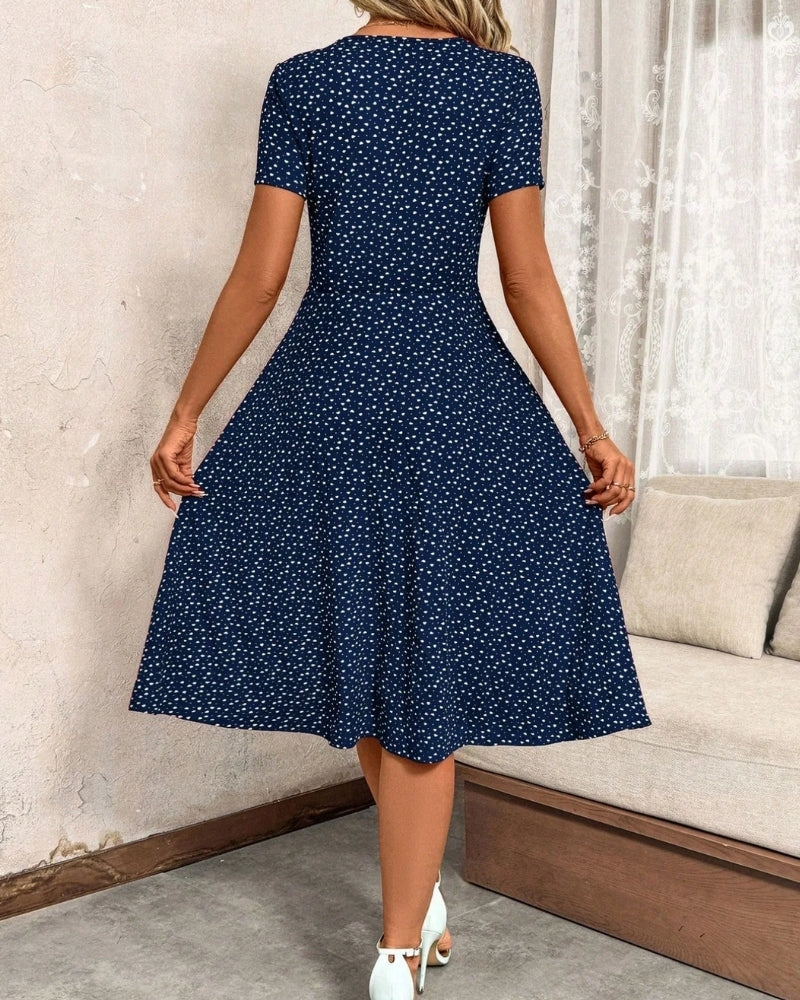 Flowy Midi Dress for Wedding