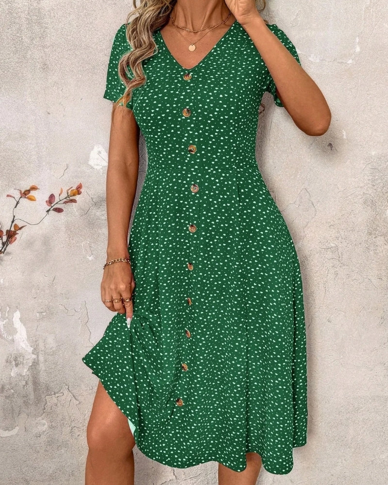 Flowy Midi Dress for Wedding
