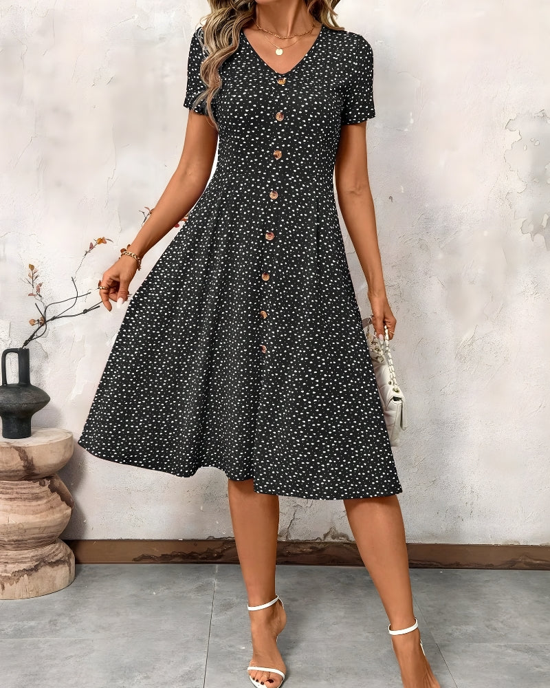 Flowy Midi Dress for Wedding