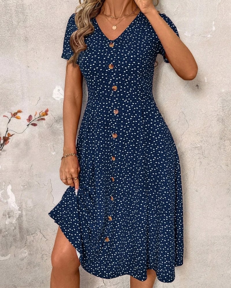 Flowy Midi Dress for Wedding