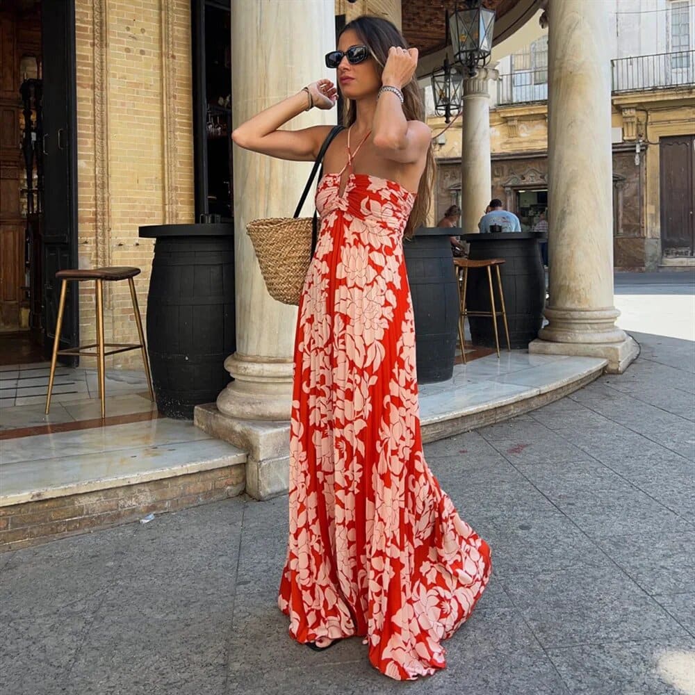 Boho Maxi Dress Winter